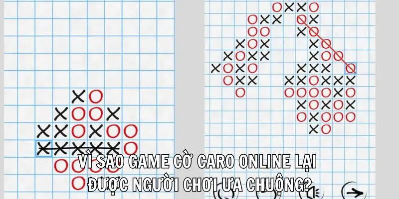 Cách chơi cờ caro khá đơn giản