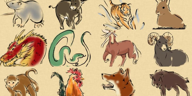 Bộ dàn đề 12 con giáp